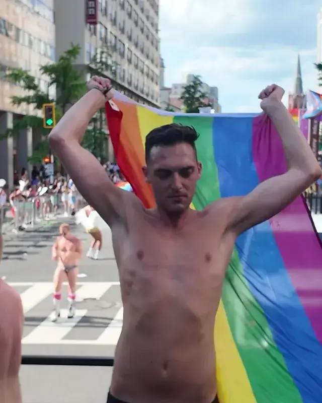 Still from World Pride 2025 × VIDA Fitness
